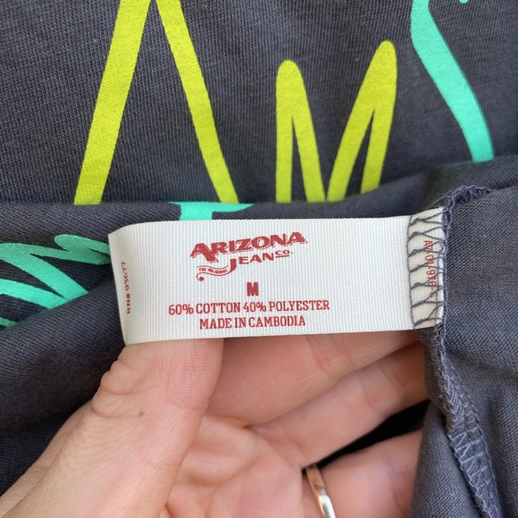 Was💲15! 💚NWT Arizona “May all your wildest dreams come true” long sleeve - Picture 8 of 14